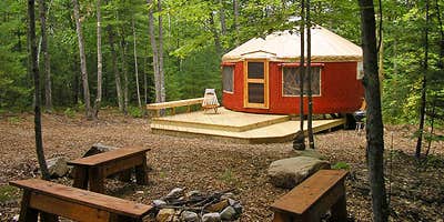 Camper submitted image from Frost Mountain Yurts