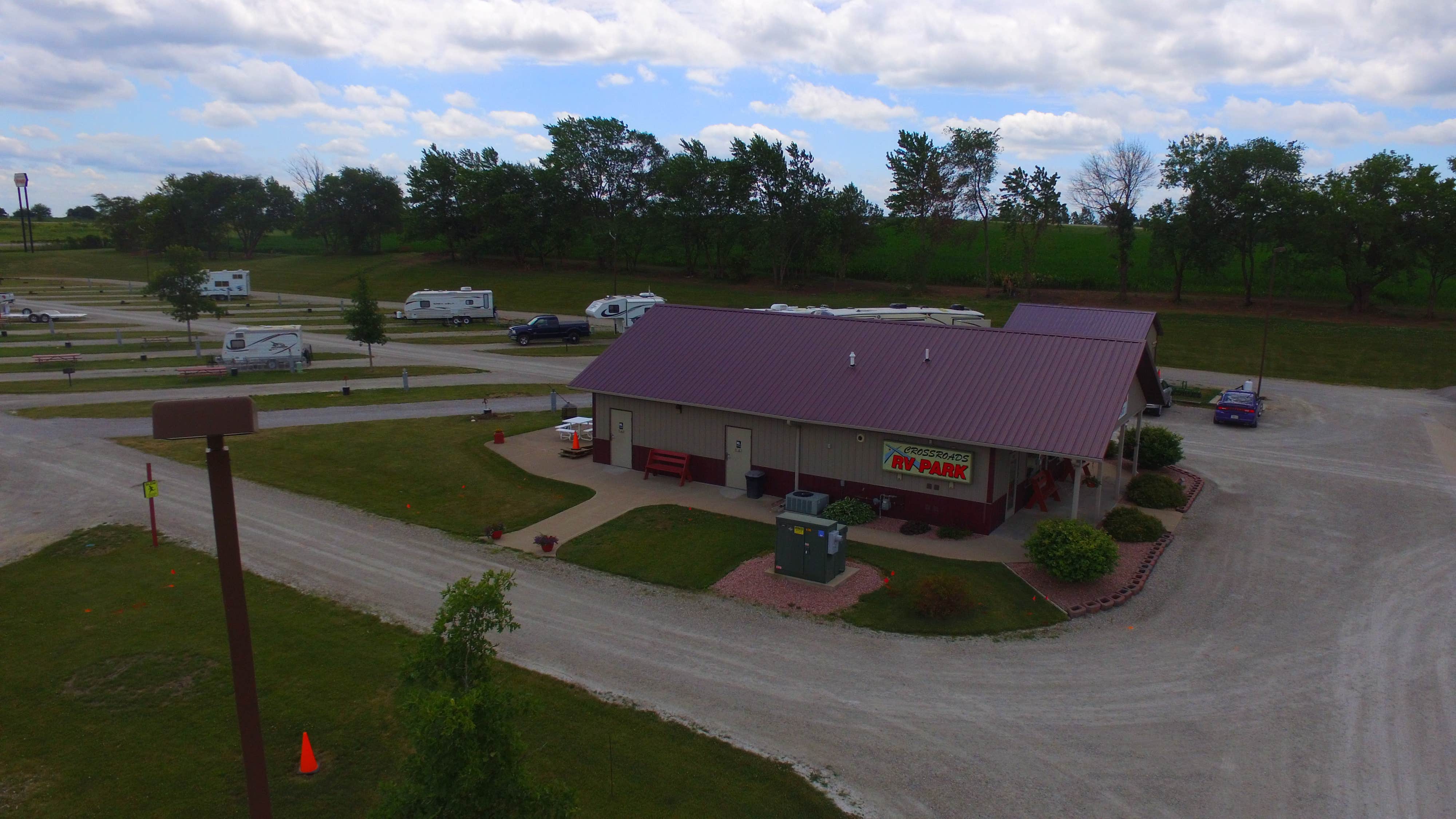 Camper-submitted photo at Crossroads RV Park - Iowa near Stockport, IA