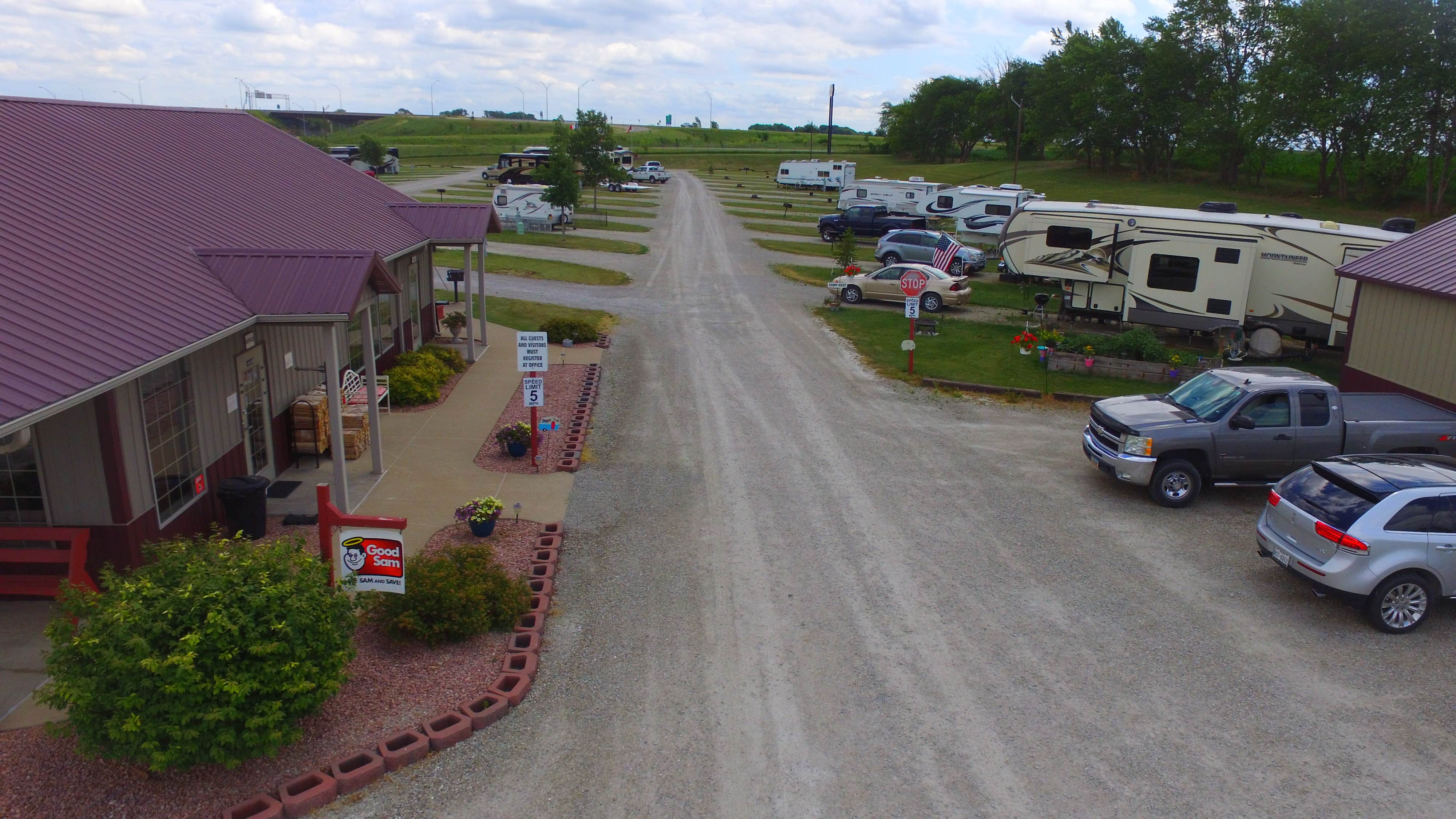 Camper-submitted photo at Crossroads RV Park - Iowa near Stockport, IA