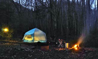 Myron C.'s photo of a dispersed camping area at Sunburst Dispersed Camping near Maggie Valley, NC