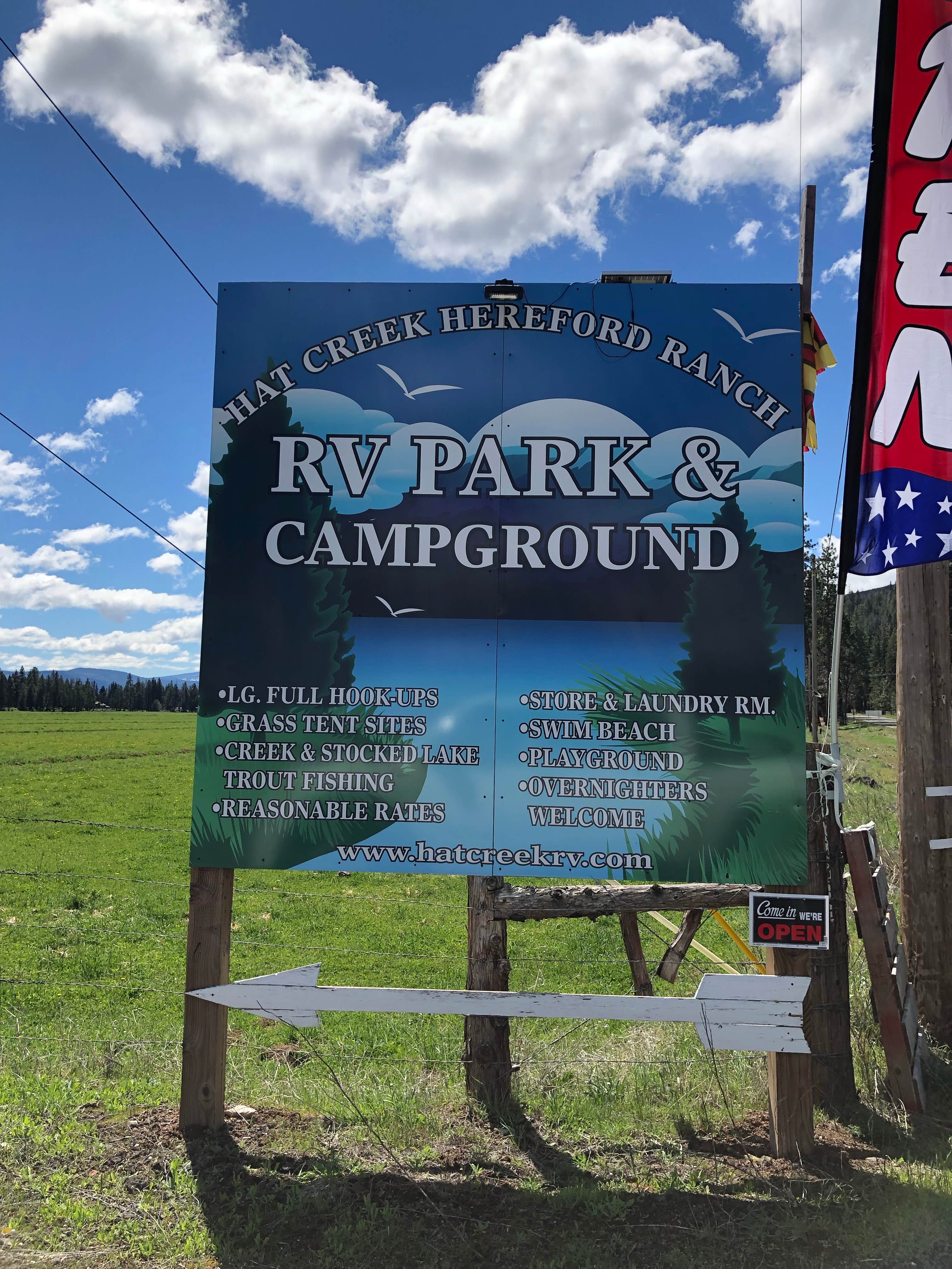 Camper submitted image from Hat Creek Hereford Ranch RV Park & Campground - 5