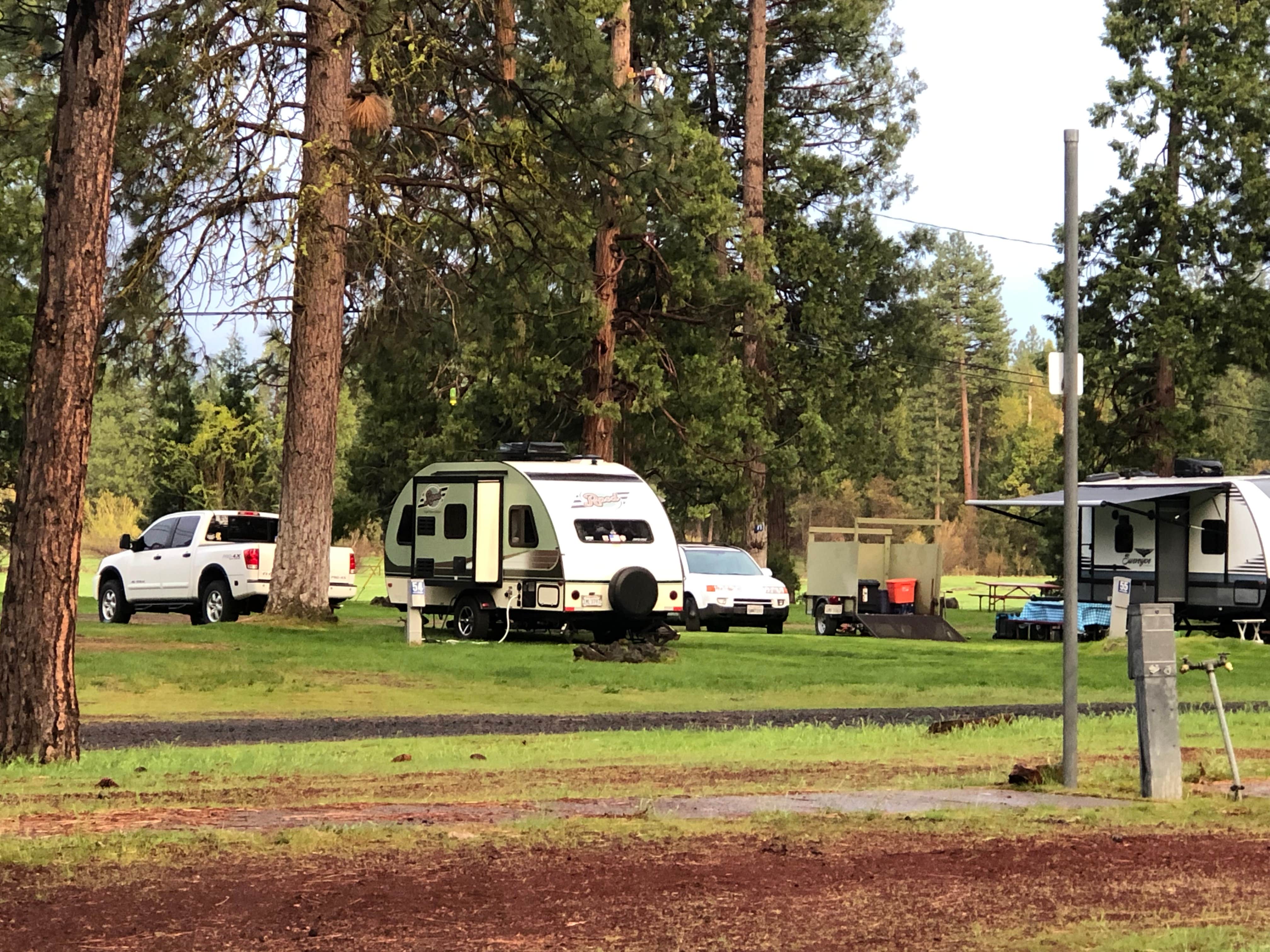 Barbie C.'s photo of rv camping at Hat Creek Hereford Ranch RV Park & Campground near Lassen Volcanic National Park