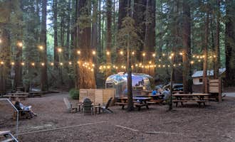 Camping near Carmel River Backcountry Camp: Ventana Campground, Big Sur, California