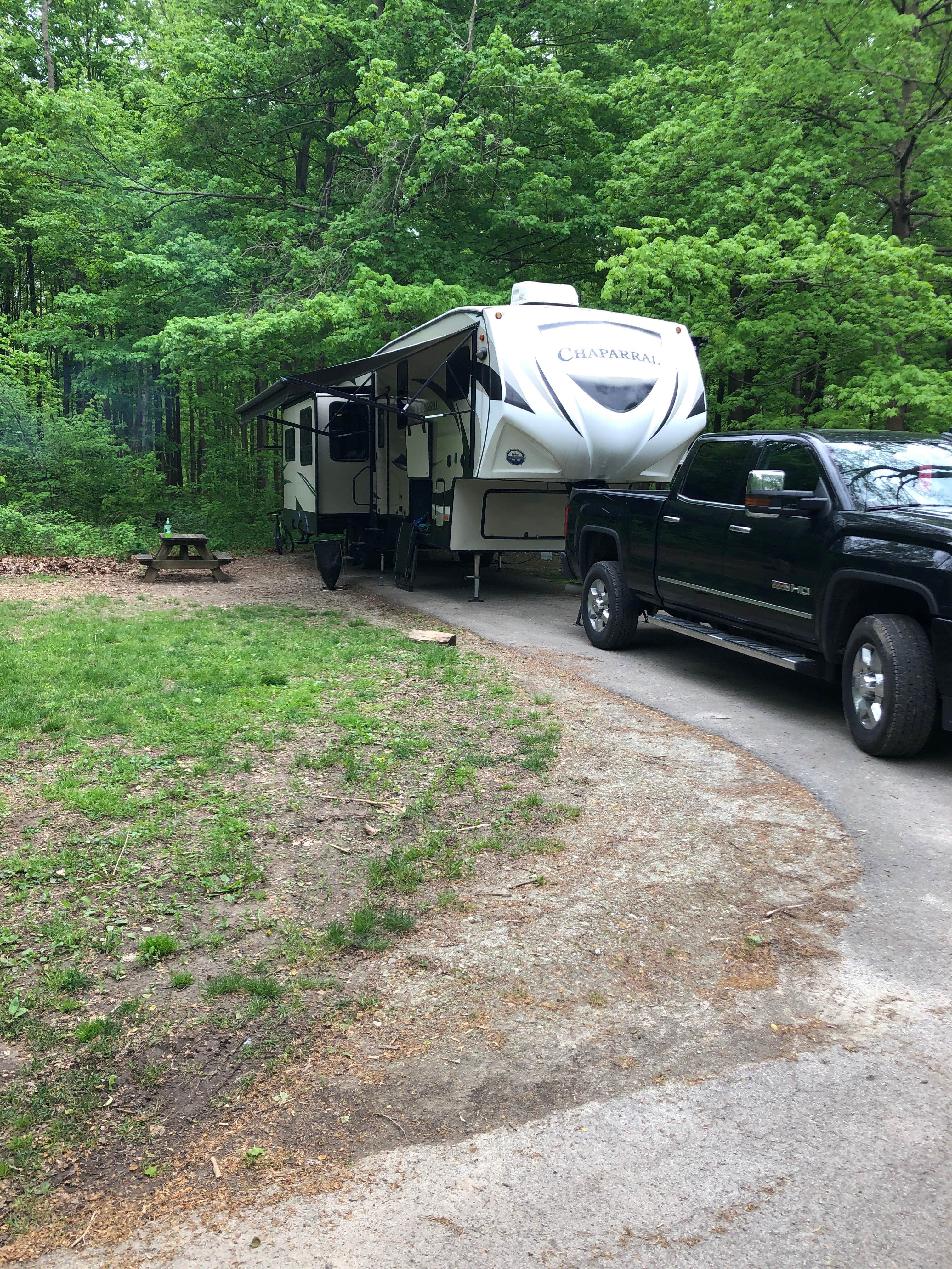 Camper-submitted photo at Mounds State Park Campground near Fishers, IN