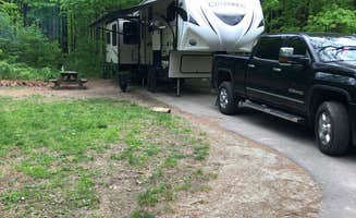 J C.'s photo of rv camping at Mounds State Park Campground near Pendleton, IN