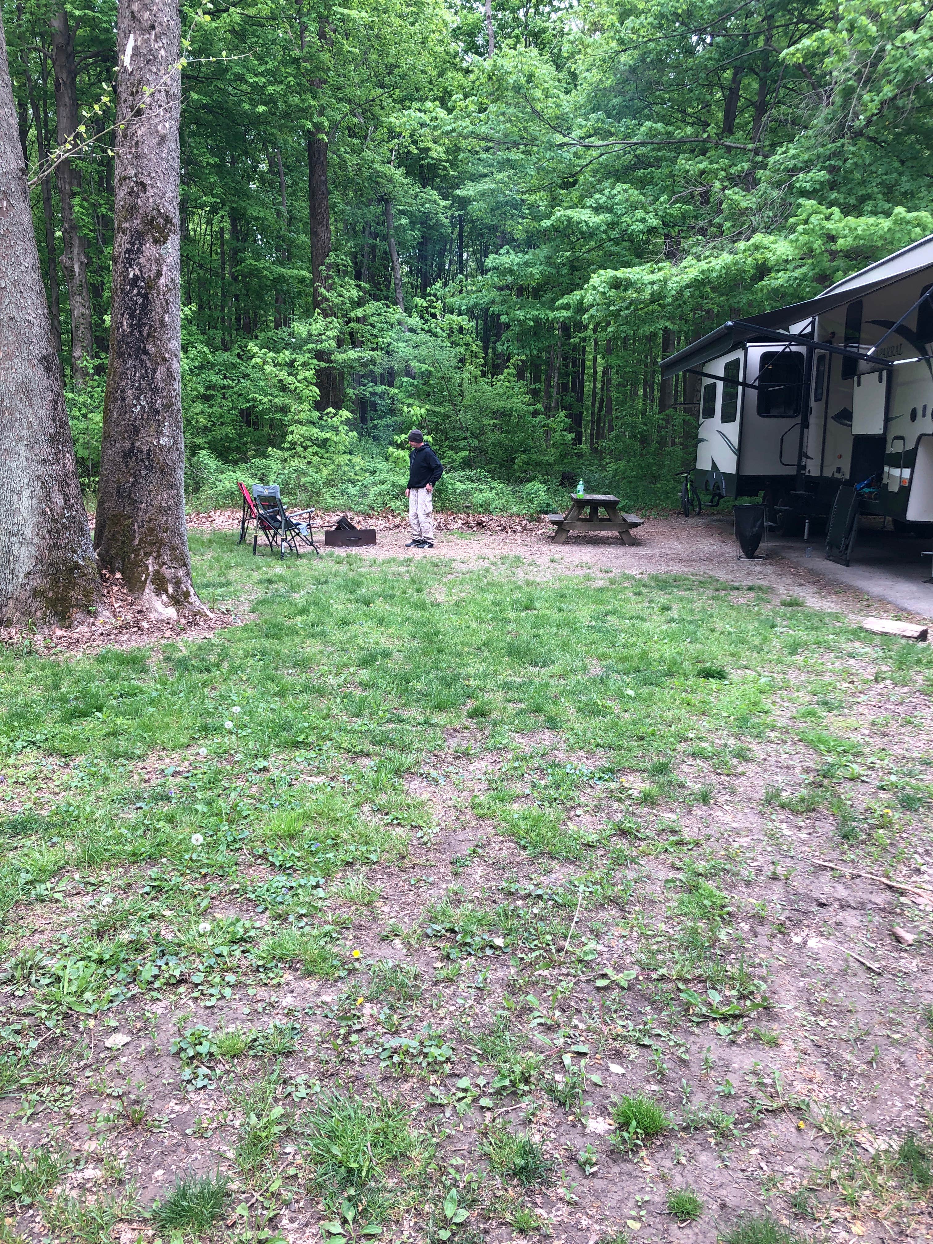 Camper submitted image from Mounds State Park Campground - 2