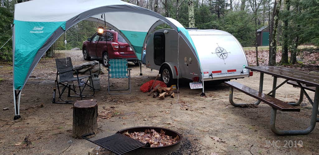 Jean C.'s photo at Gilson Pond Area Campground — Monadnock State Park near Troy, NH