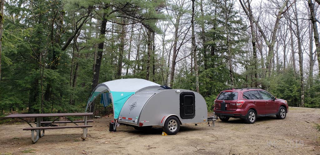 Jean C.'s photo at Gilson Pond Area Campground — Monadnock State Park near Royalston, MA