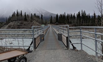 Camping near Jumbo Creek Camping Area — Wrangell-St. Elias National Park: Base Camp Root Glacier, McCarthy, Alaska