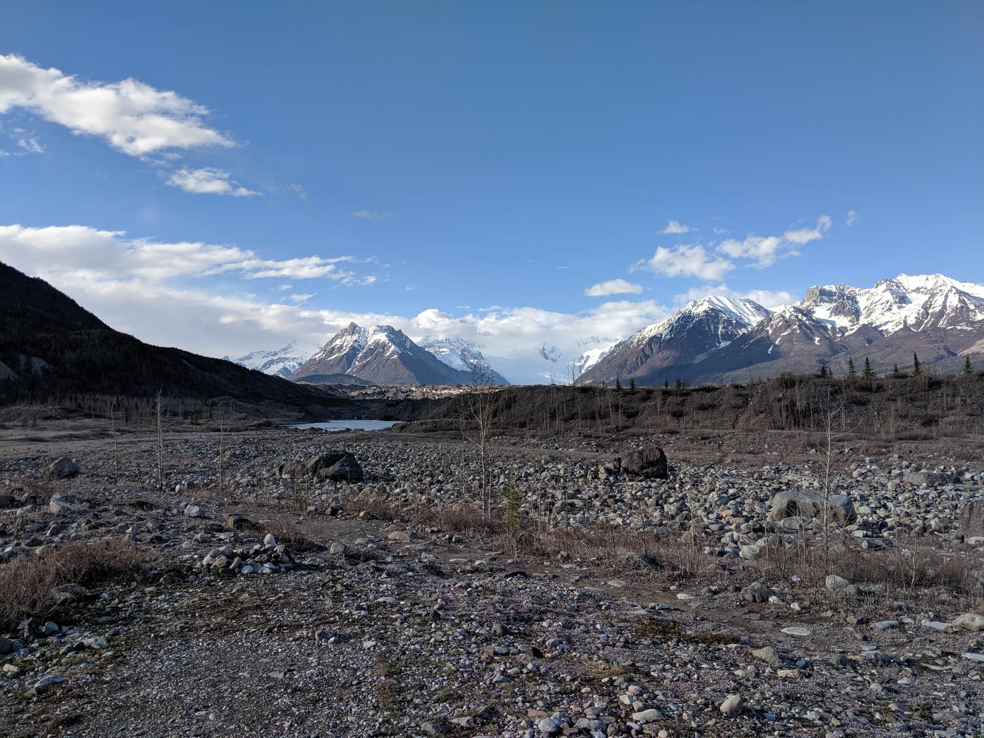 Camper submitted image from Base Camp Root Glacier - 3