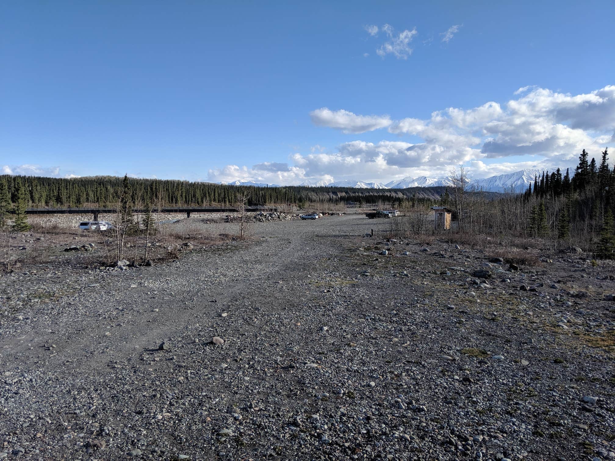 Camper-submitted photo at Base Camp Root Glacier near McCarthy, AK