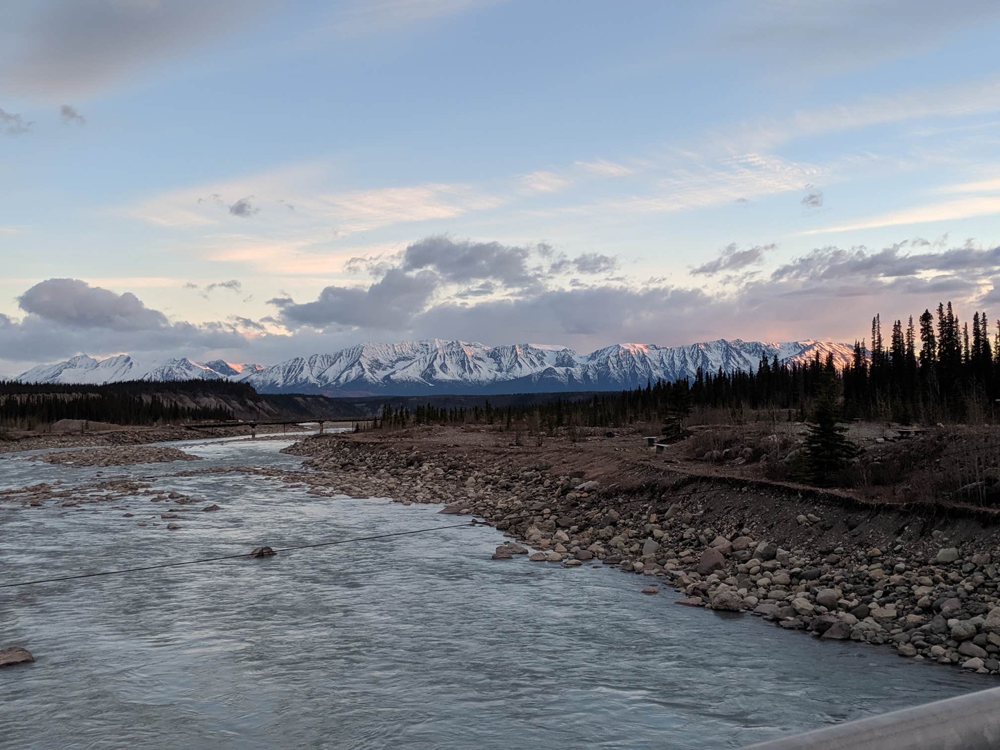 Camper-submitted photo at Base Camp Root Glacier near McCarthy, AK