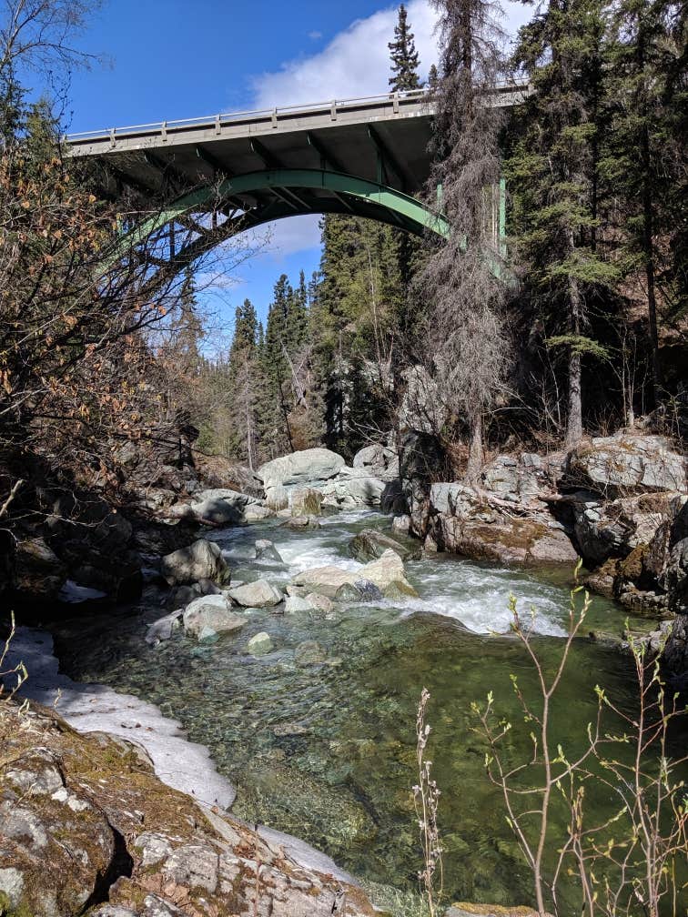 Camper-submitted photo at Liberty Falls State Recreation Site near Copper Center, AK