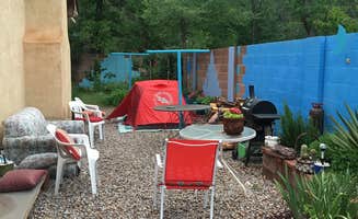 Celina M.'s photo of tent camping at Mother Bosque Gardens in New Mexico