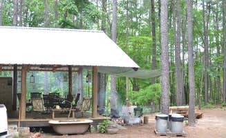 Asher K.'s photo of tent camping at Parksland Retreat - Clothing Optional near Ashland, AL