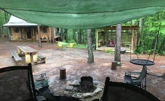 Asher K.'s photo of tent camping at Parksland Retreat - Clothing Optional near Cropwell, AL