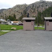 Lower vault toilets and ranger station