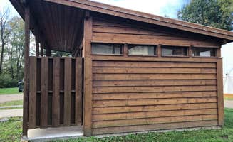 Josh M.'s photo of a cabin at Chain O' Lakes State Park Campground near Wolflake, IN