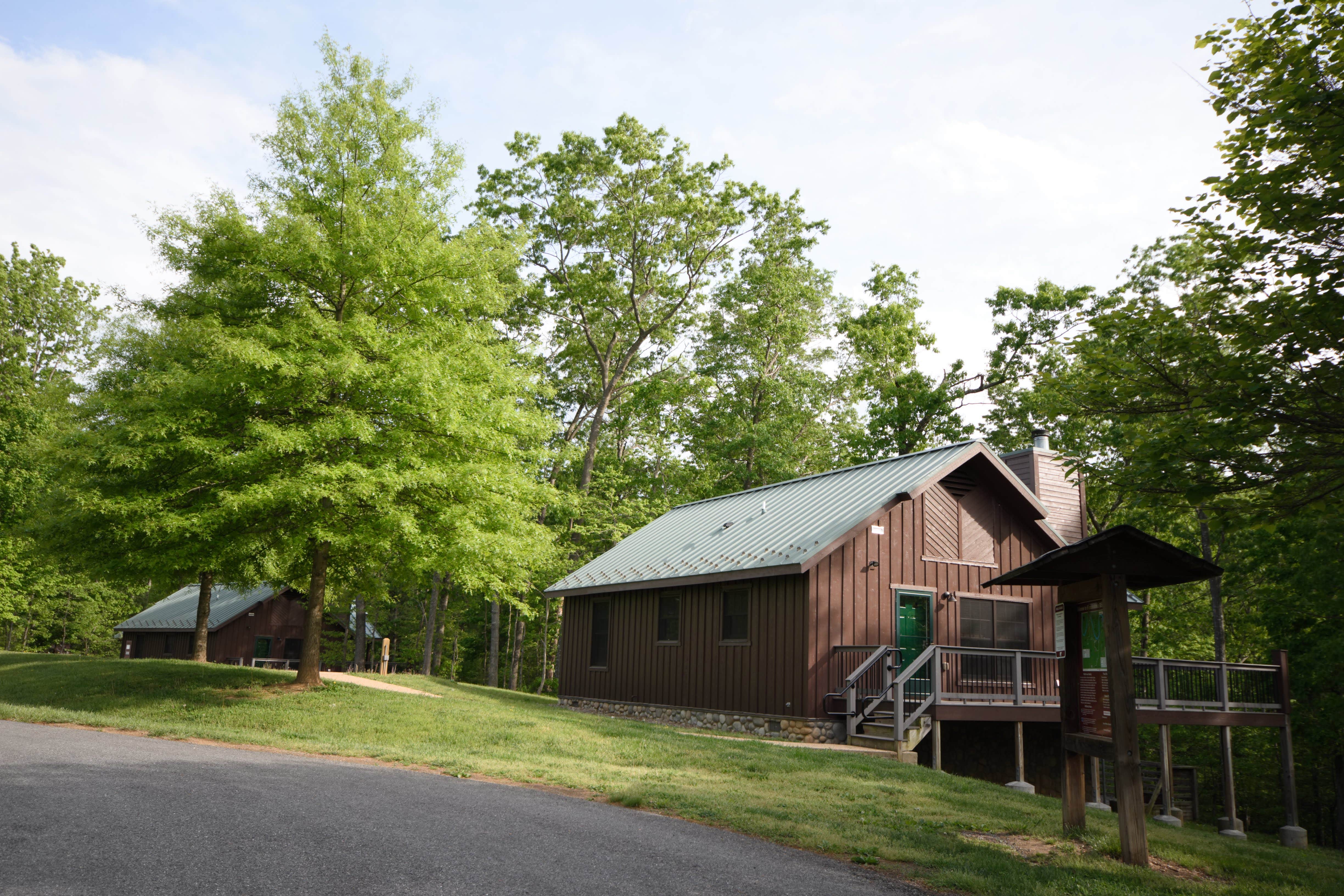 Tara S.'s photo of glamping accommodations at Andy Guest/Shenandoah River State Park Campground near Paris, VA