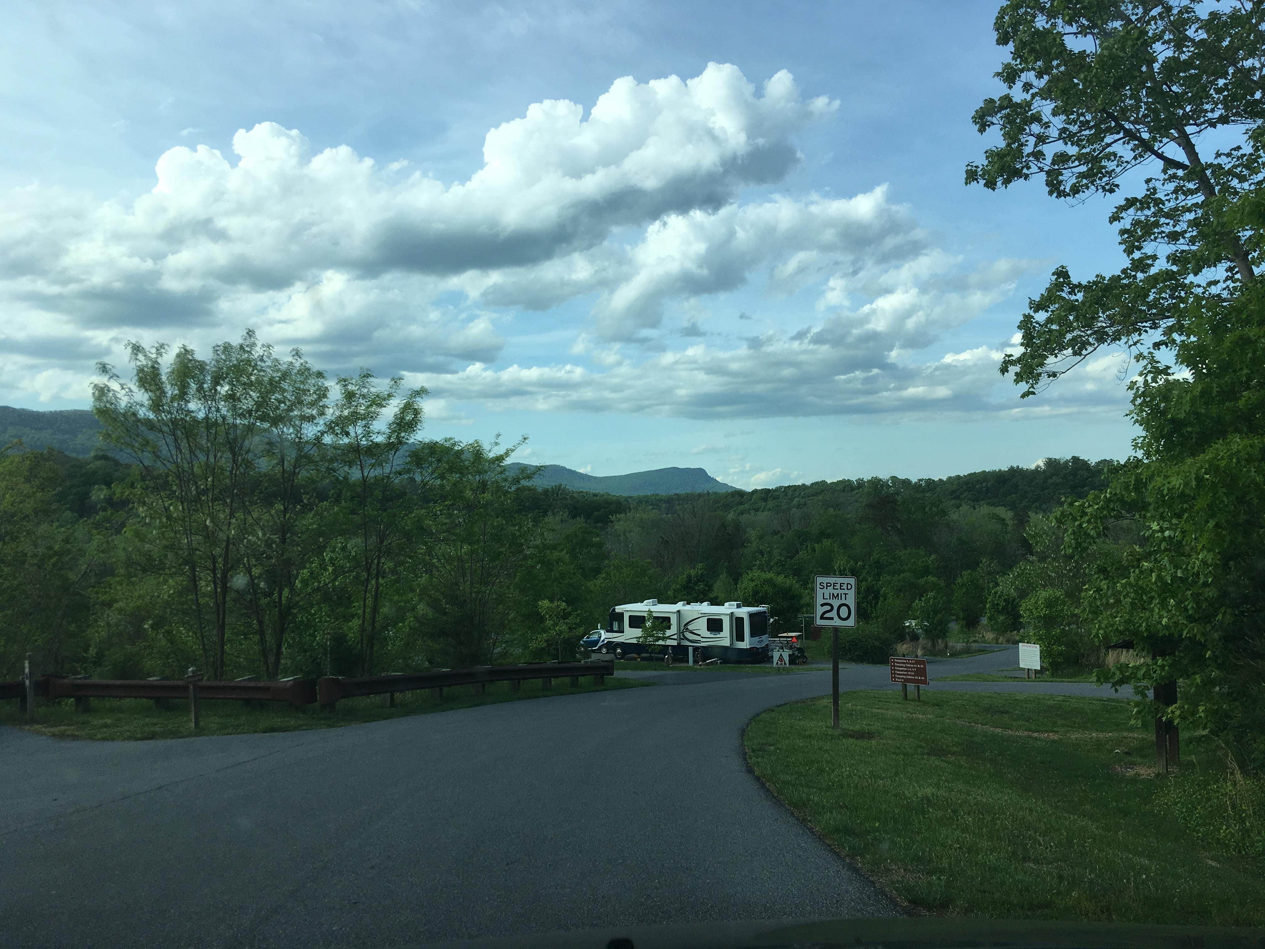 Tara S.'s photo of rv camping at Andy Guest/Shenandoah River State Park Campground near Rippon, WV