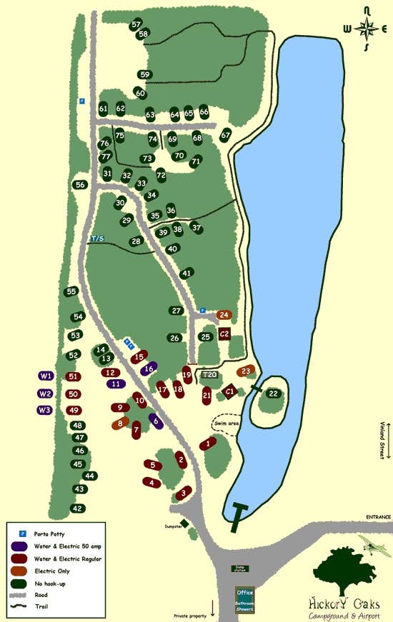 Camper-submitted photo at Hickory Oaks Campground near Malone, WI