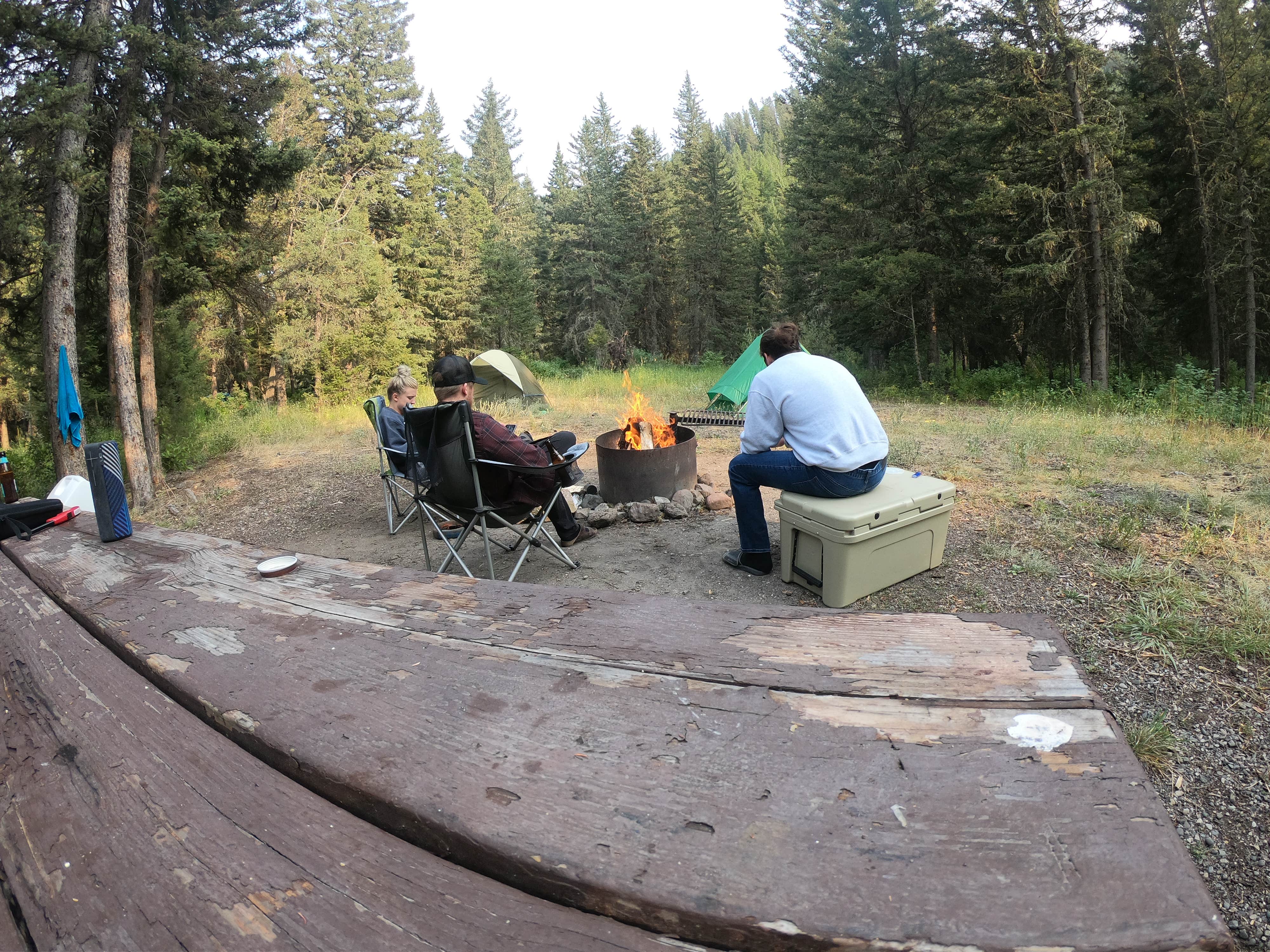 Noah L.'s photo at Swan Creek Campground near Big Sky, MT