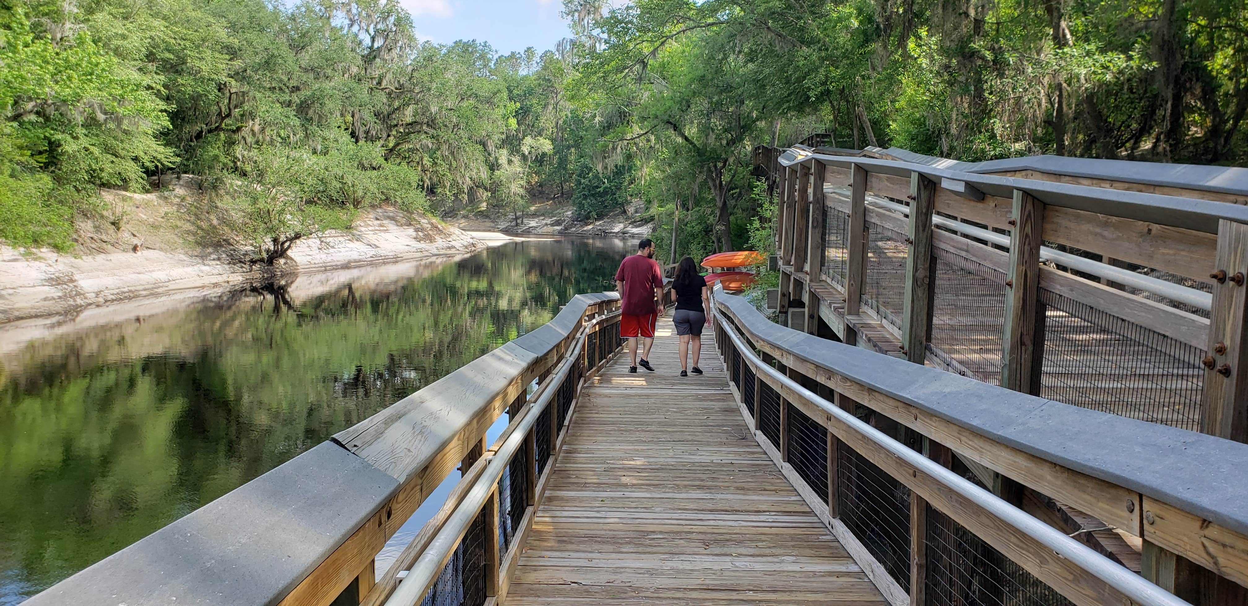 Camper-submitted photo at Woods Ferry River Camp — Suwannee River Wilderness Trail near Jasper, FL