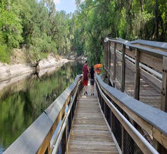Camper-submitted photo from Woods Ferry River Camp — Suwannee River State Park