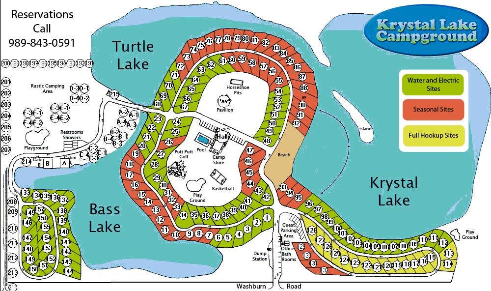 Camper submitted image from Krystal Lake Campground - 3