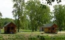 K&L V.'s photo of a cabin at Krystal Lake Campground near Davisburg, MI