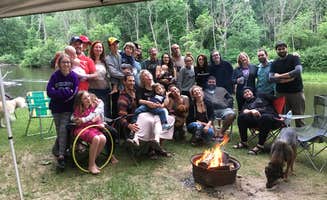 Tess H.'s photo at Henry's Landing Campground near Custer, MI