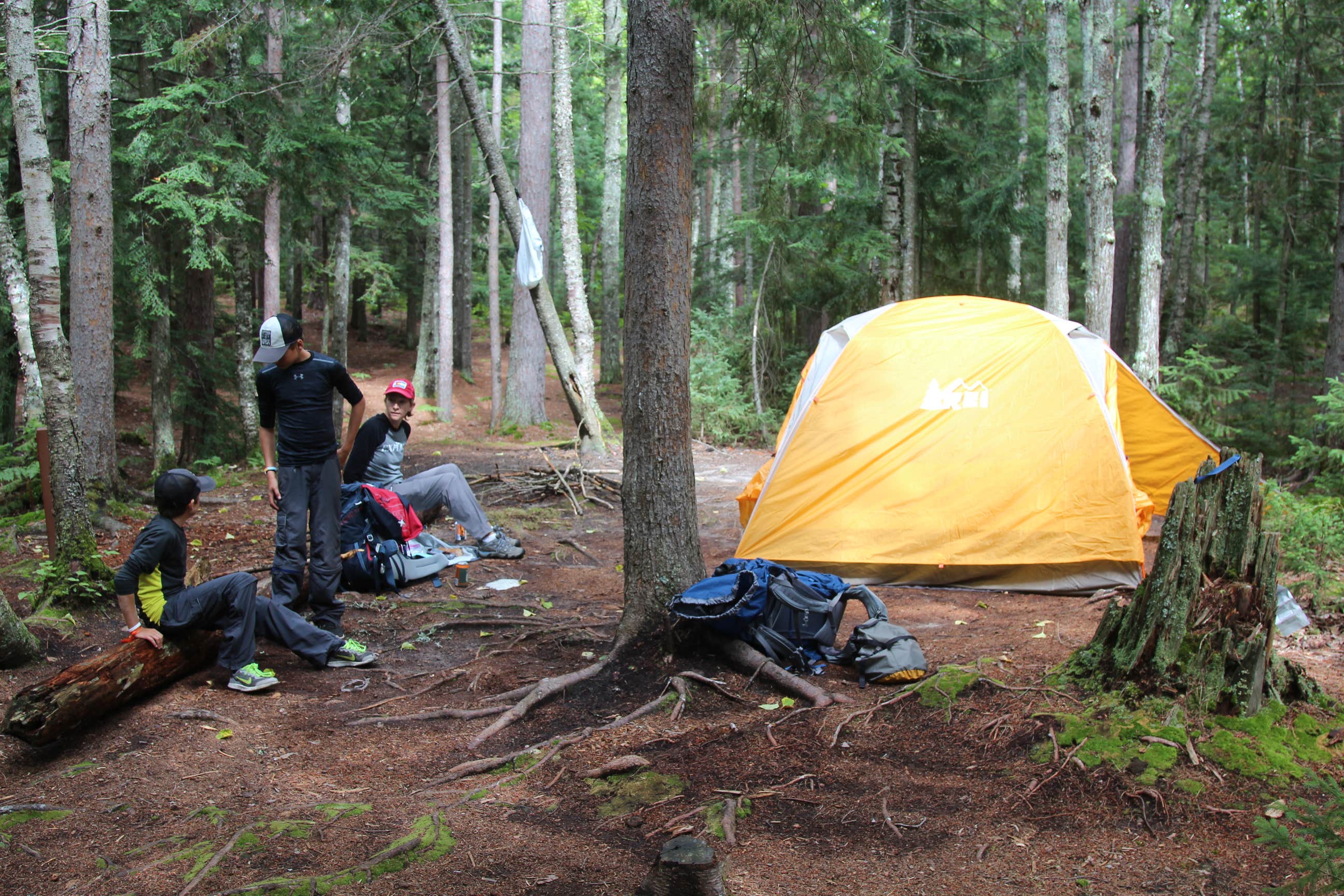 Amy M.'s photo at Pictured Rocks National Lakeshore Backcountry Sites — Pictured Rocks National Lakeshore near Pictured Rocks National Lakeshore
