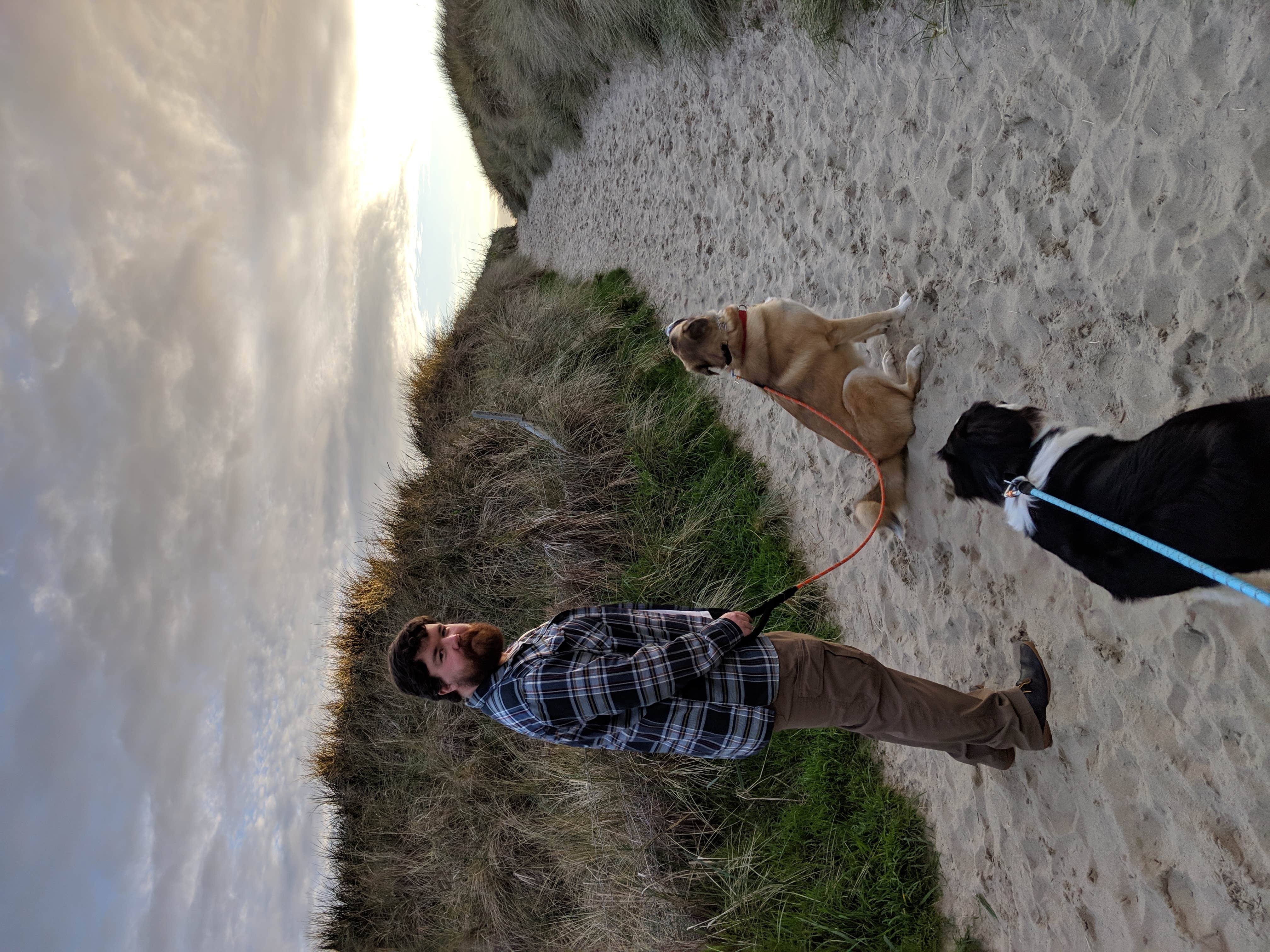 Hayden B.'s photo of camping with pets at Nehalem Bay State Park Campground in Oregon