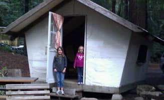 Lisa C.'s photo of glamping accommodations at Fernwood Campground & Resort near Seaside, CA