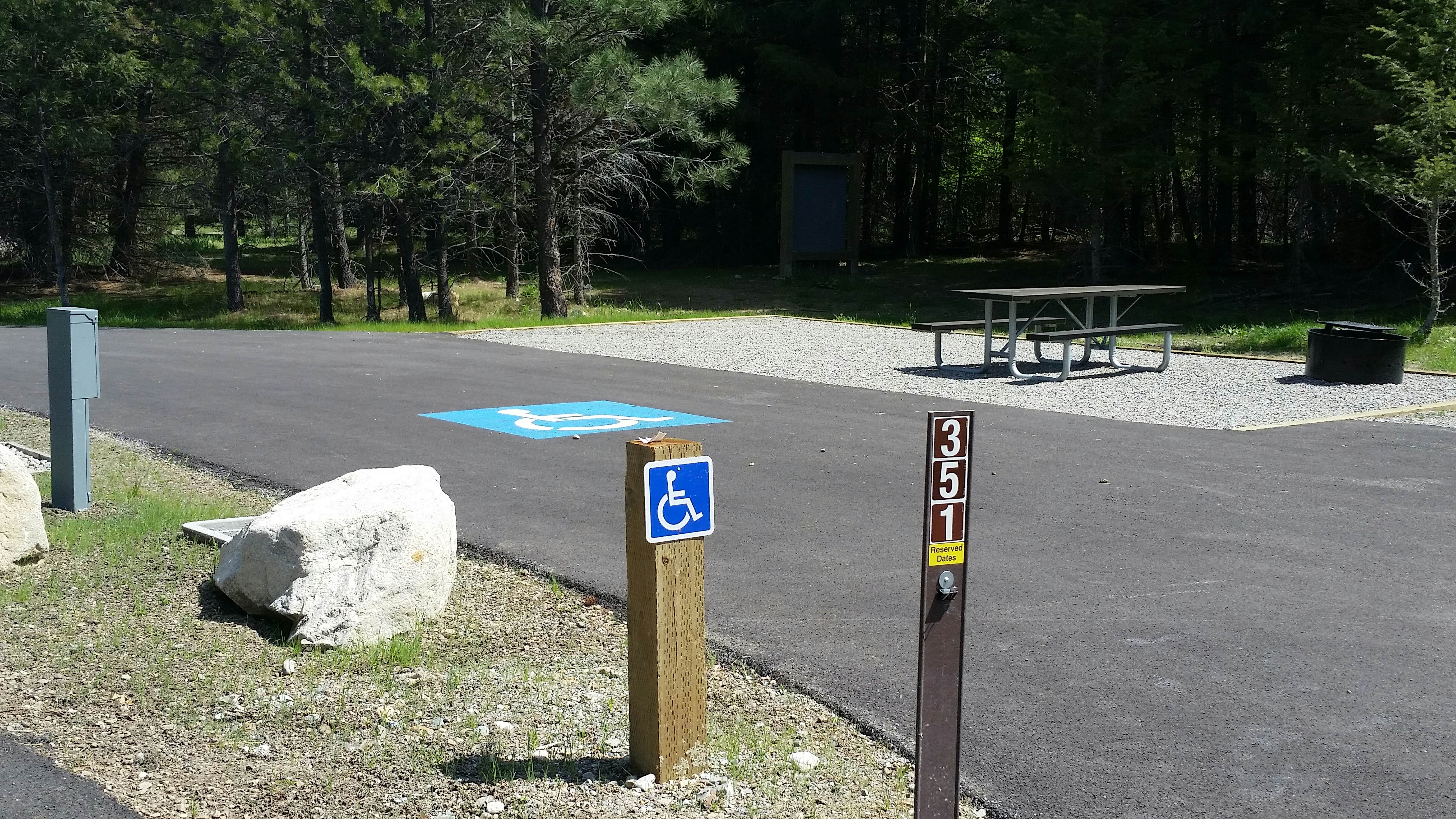 Camper submitted image from Gilmore Campground — Farragut State Park - 3