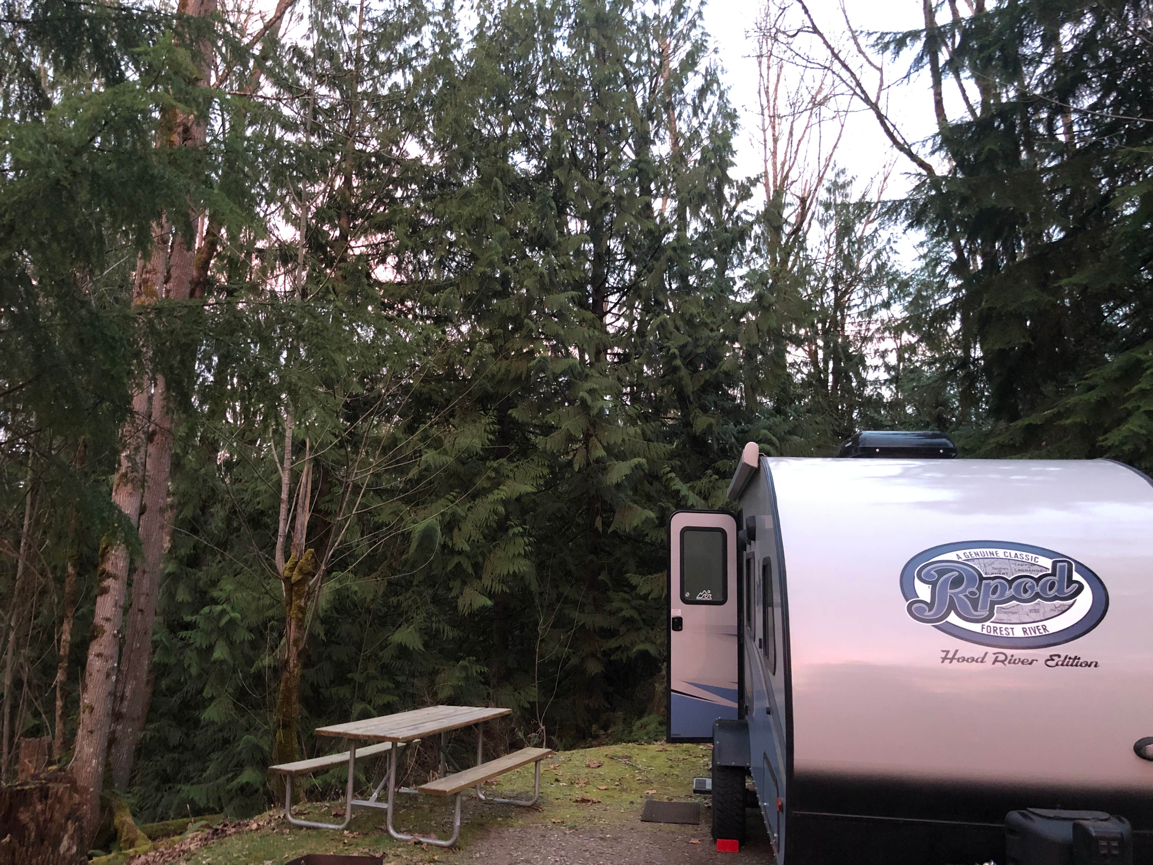 Casey T.'s photo of rv camping at Tall Chief Campground near Orting, WA