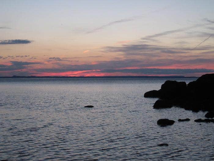 Camper submitted image from Huginnin Cove Campground — Isle Royale National Park - 1