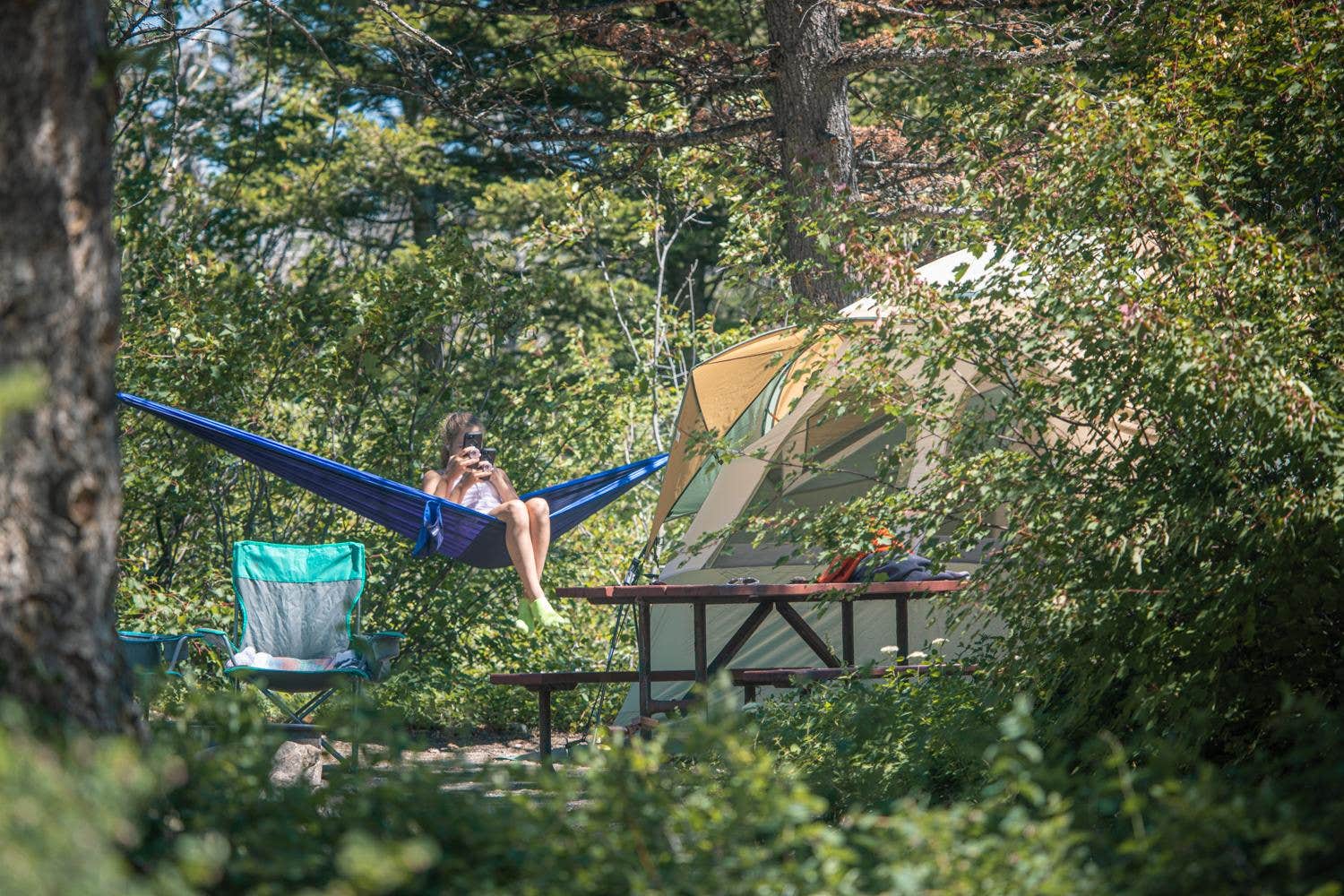 Camper submitted image from Rising Sun Campground — Glacier National Park - 1