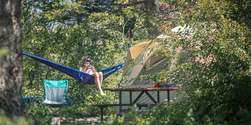 Camper submitted image from Rising Sun Campground — Glacier National Park