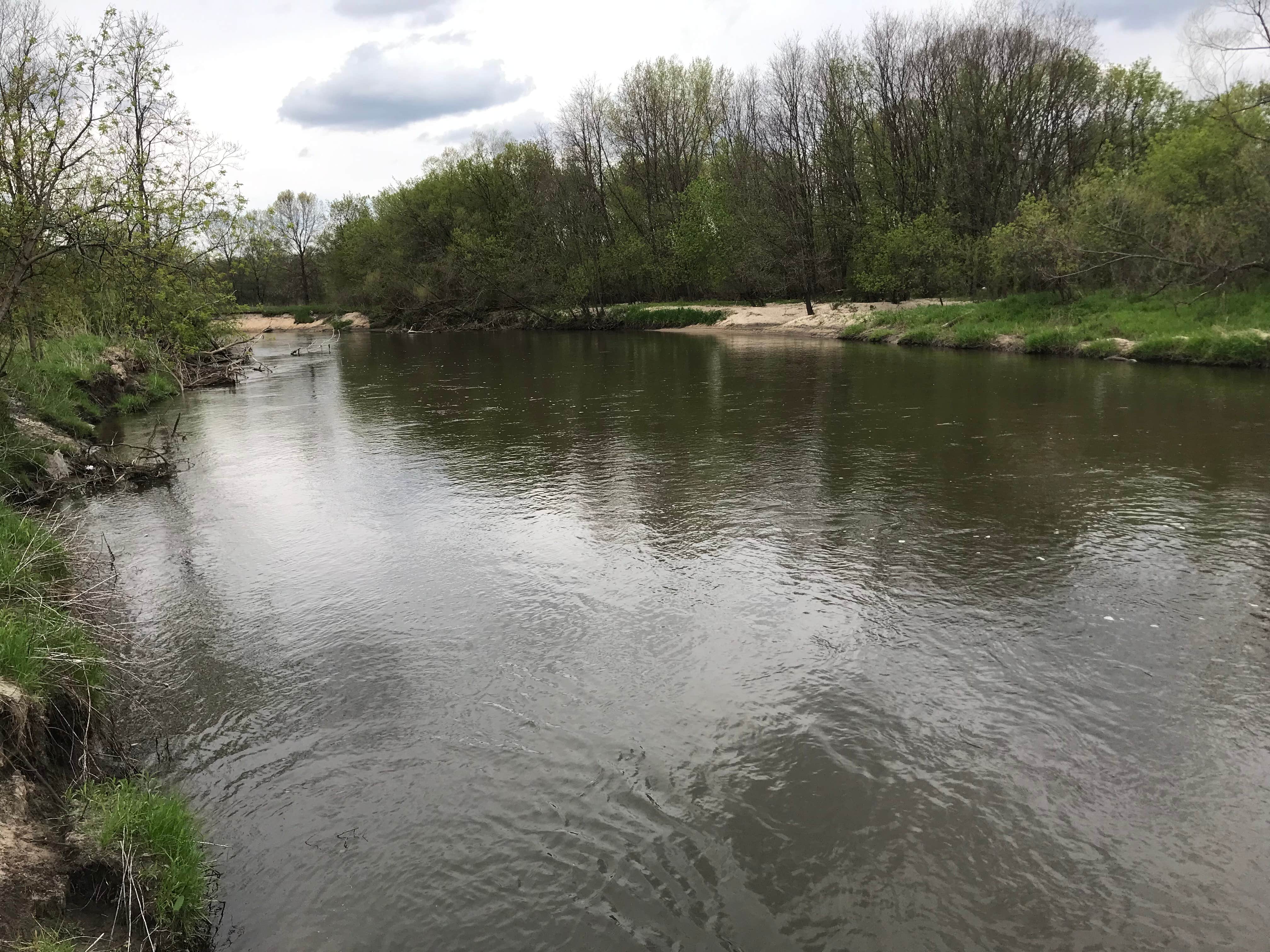 Great fishing spot along the La Crosse River