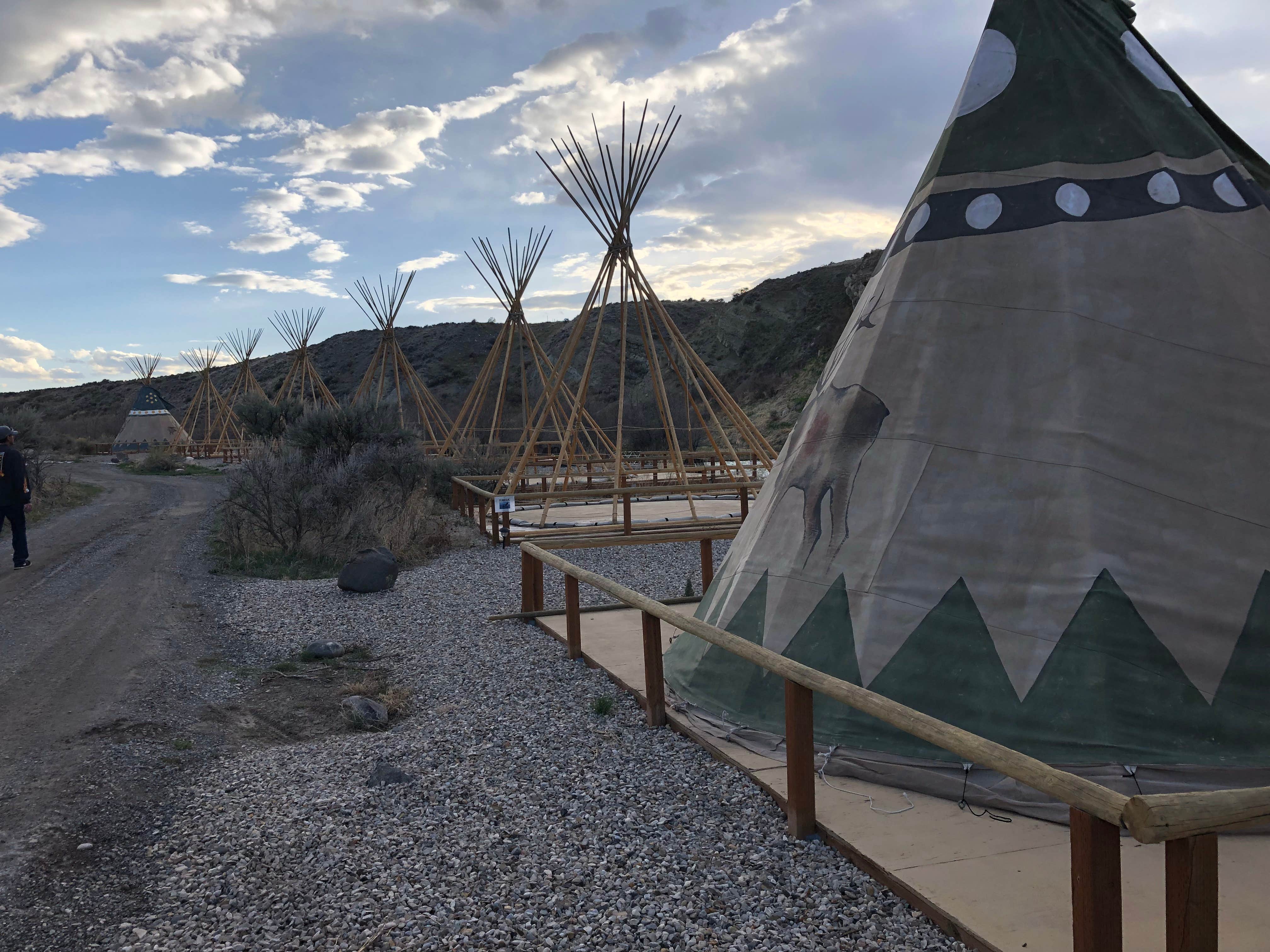 Camper submitted image from Cody Trout Ranch Camp - RV, Tipi, and Sheep Wagon Camping - 5