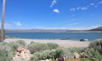 Camping near Sandy Beach at Yuba Lake: Oasis Campground — Yuba State Park, Fayette, Utah