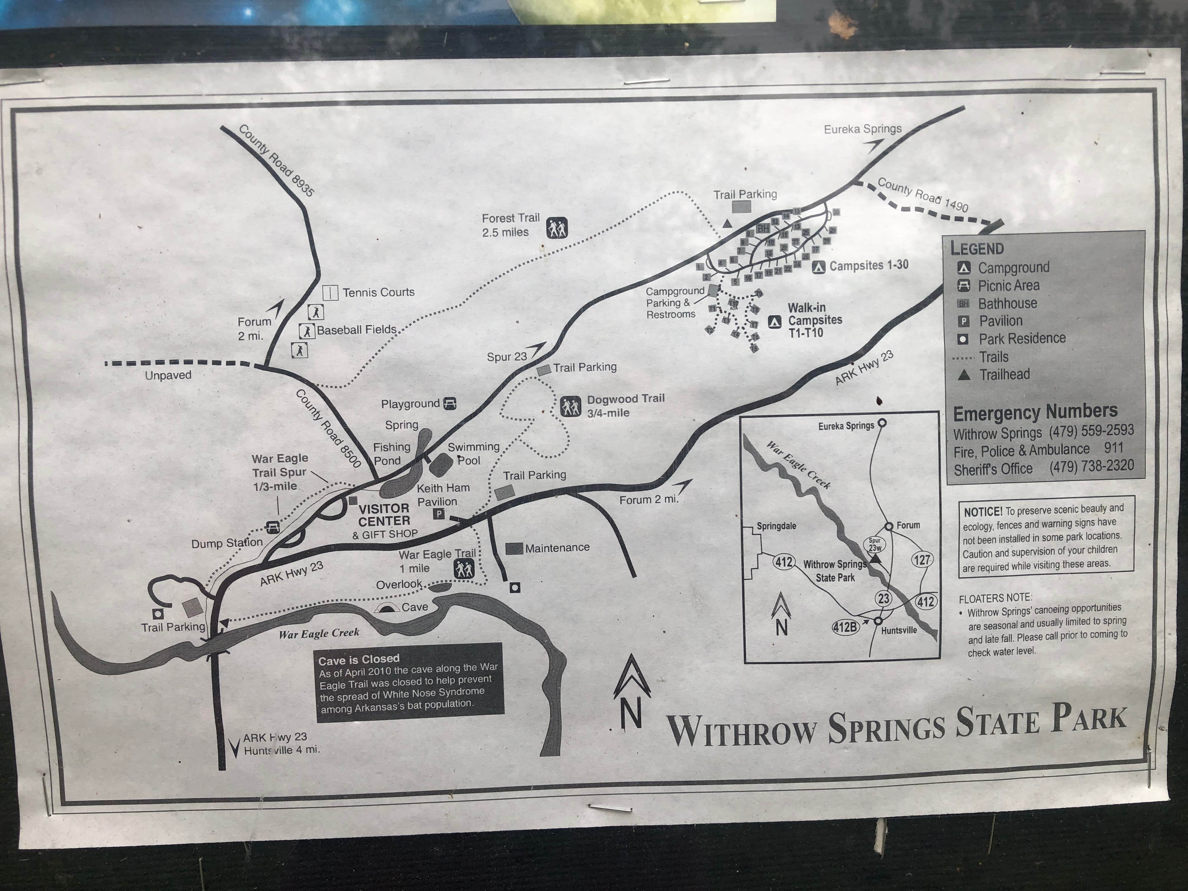 Camper submitted image from Withrow Springs State Park Campground - 5