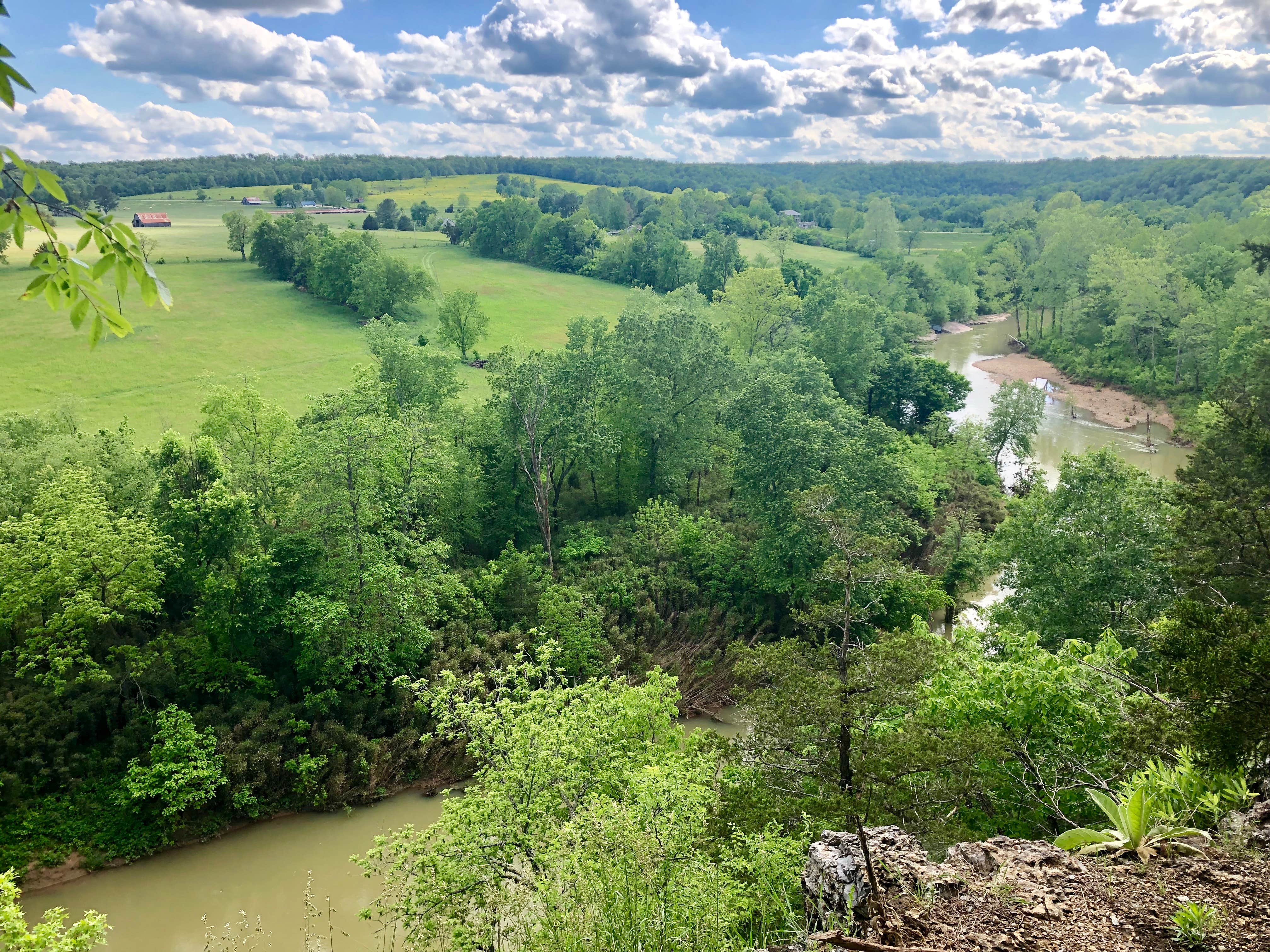 A view from along War Eagle Trail