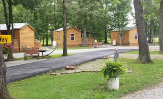 Nicholas L.'s photo of glamping accommodations at Rvino - The Broken Banjo near Chapel Hill, TN