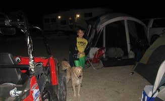 Jill E.'s photo of tent camping at Ocotillo Wells State Vehicular Recreation Area near Pine Valley, CA