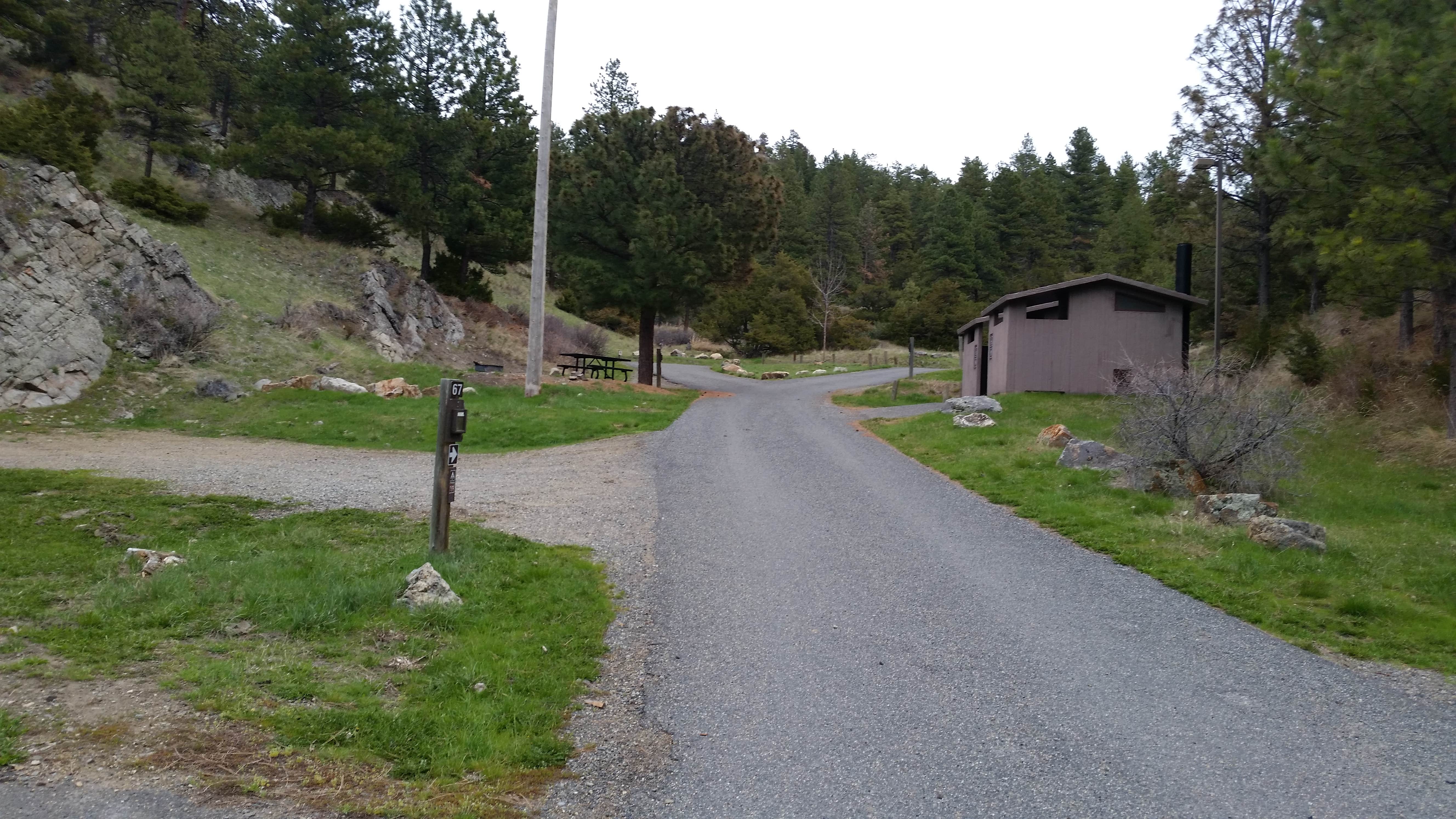 Camper-submitted photo at Little Log Campground near Wolf Creek, MT