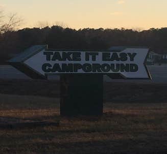 Camper-submitted photo from Take It Easy Campground