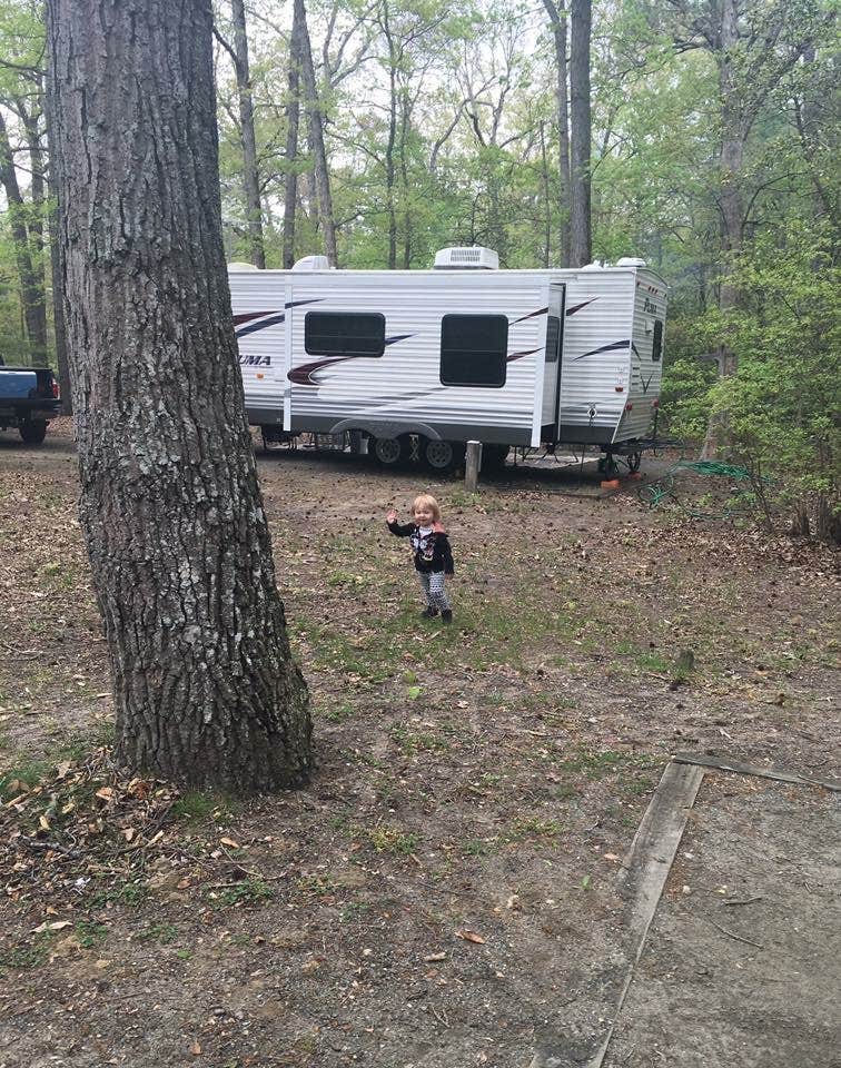 Camper-submitted photo at Martinak State Park Campground near Crofton, MD