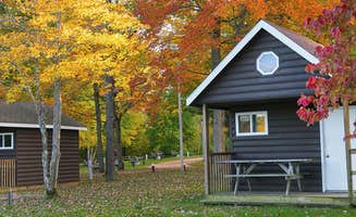 Clare G.'s photo of a cabin at Merrill-Gorrel Park Campground near Farwell, MI